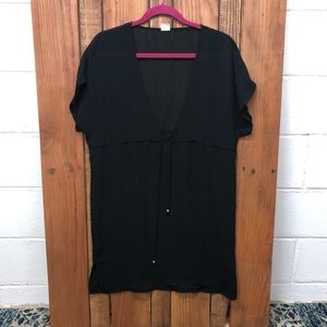 Merona size small black swimsuit coverup